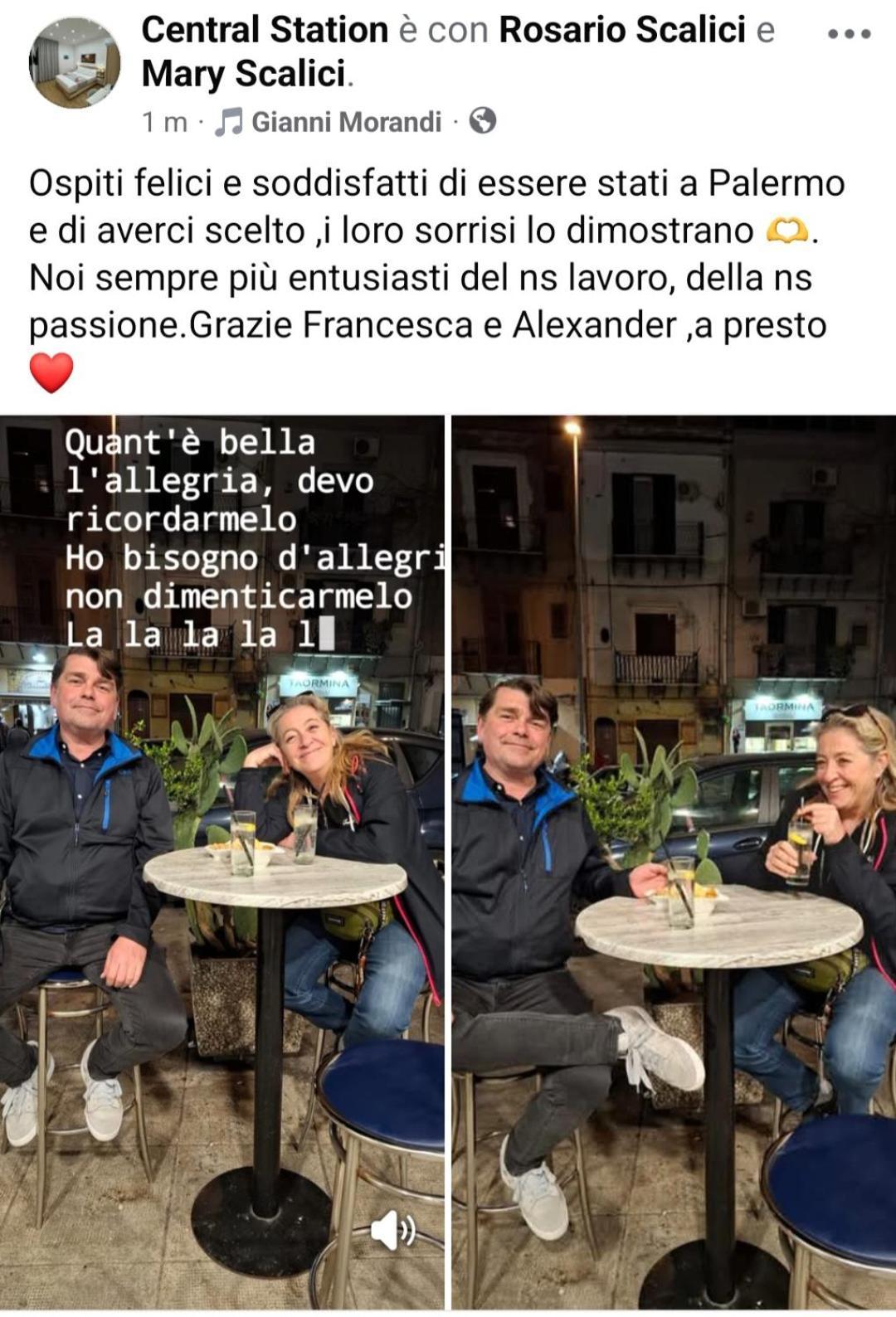 B&B Central Station Palermo Dış mekan fotoğraf
